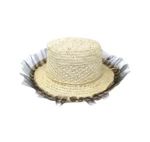 Women's Panama Hats-Sensi Studio Seashells Crochet