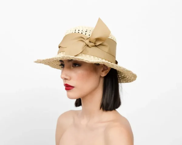 Women's Panama Hats-Sensi Studio Seashells Crochet Hippie Hat