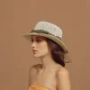 Women's Panama Hats-Sensi Studio Seashells Hippie Hat