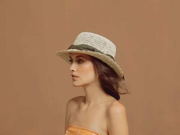 Women's Panama Hats-Sensi Studio Seashells Hippie Hat