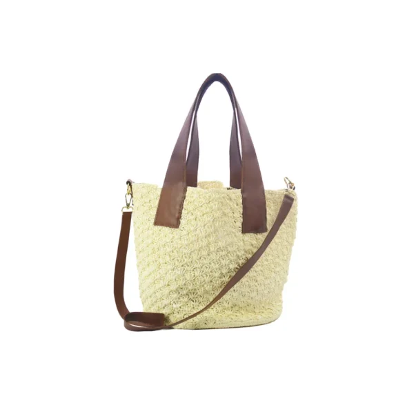 Handbags-Sensi Studio Seashells Soft Maxi Tote with Leather Handle