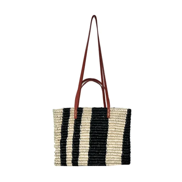 Handbags-Sensi Studio Stripes Canasta