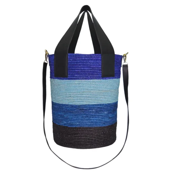 Handbags-Sensi Studio Tall color Block Basket