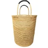 Handbags-Sensi Studio Tall Solid Beach Basket