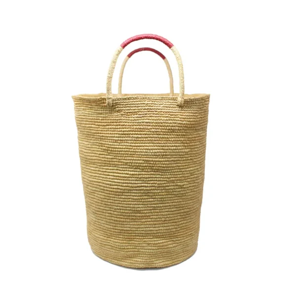 Handbags-Sensi Studio Tall Solid Beach Basket