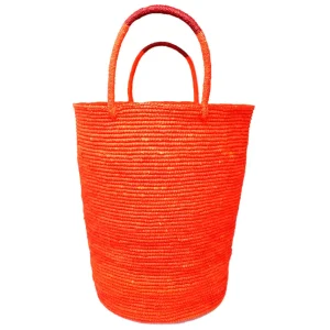 Handbags-Sensi Studio Tall Solid Beach Basket