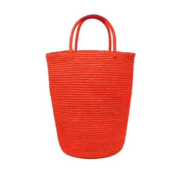 Handbags-Sensi Studio Tall Solid Beach Basket