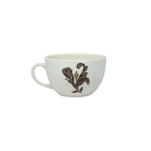 Home-Sensi Studio Tea Cup and Tea Plate “Flores de la Isla”