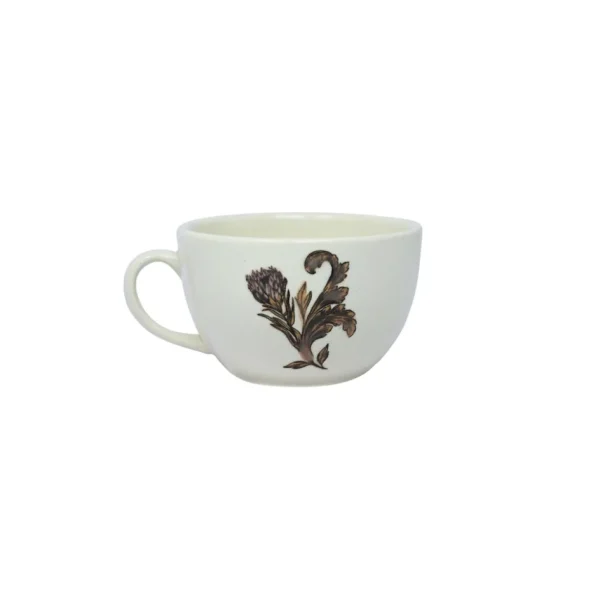 Home-Sensi Studio Tea Cup and Tea Plate “Flores de la Isla”